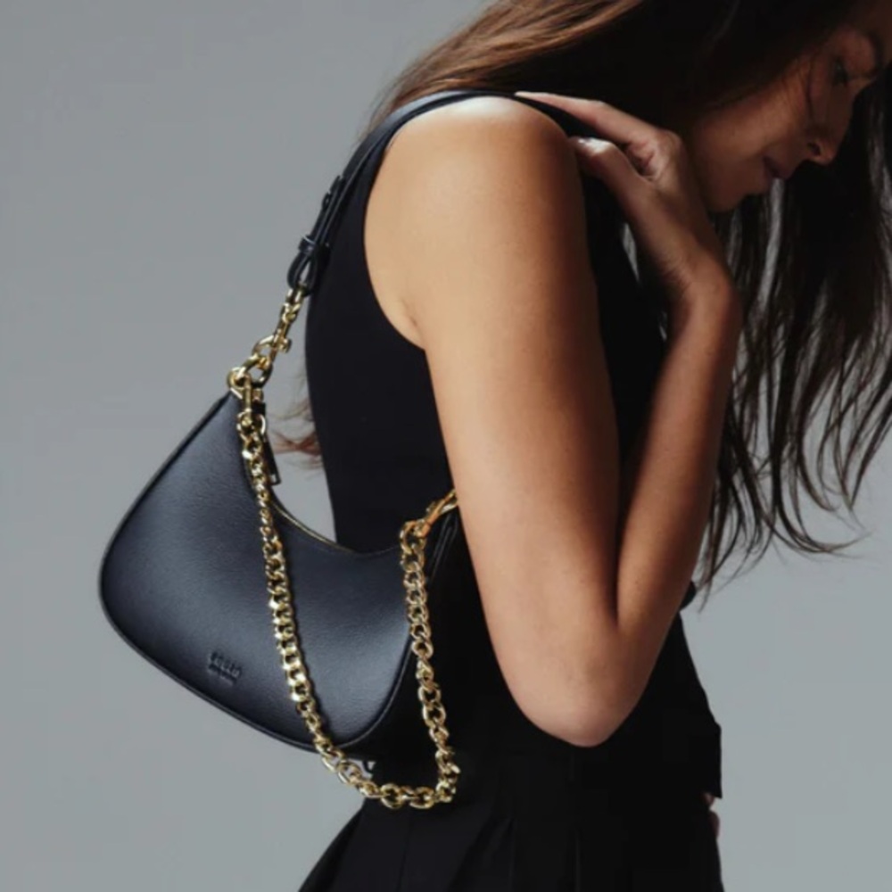 New In Dust Bag Freja Roma Shoulder Bag in Black - Picture 12 of 16